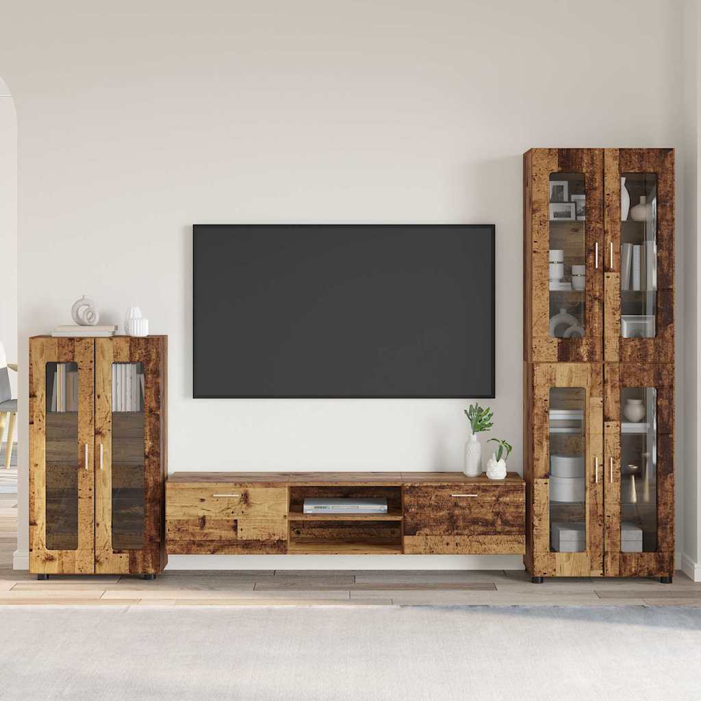 Credenza Con Porta Florin 88,5 X 30,5 X 73 Cm Legno Vecchio
