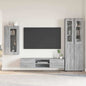 Credenza Con Porta Florin 88,5 X 30,5 X 73 Cm Grigio Sonoma