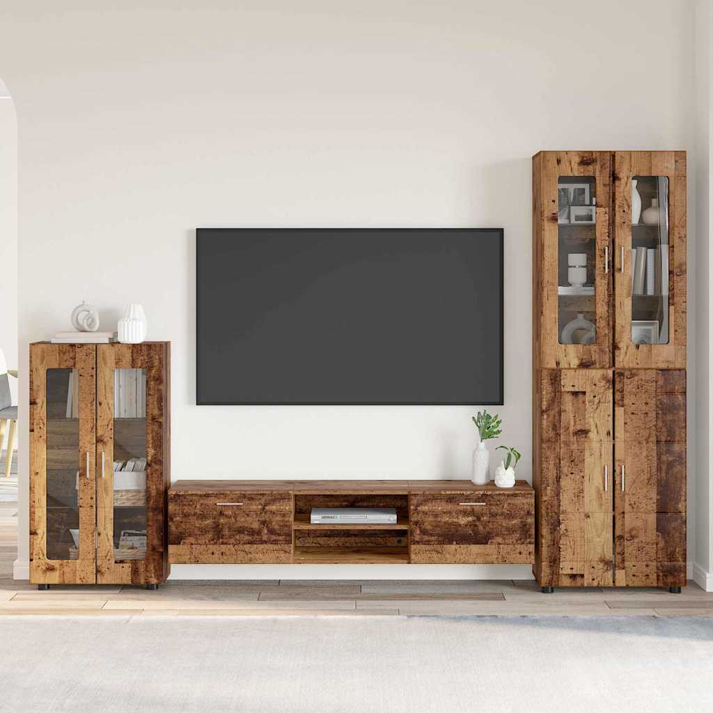 Credenza Con Porta Florin 88,5 X 30,5 X 73 Cm Legno Vecchio