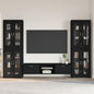 Credenza Florin 88,5 X 30,5 X 55,5 Cm Legno Multistrato Nero