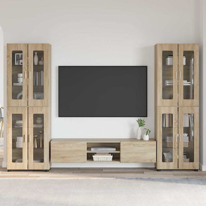 Credenza Con Porta Florin 88,5 X 30,5 X 73 Cm Rovere Sonoma