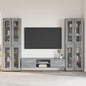 Credenza Con Porta Florin 88,5 X 30,5 X 73 Cm Grigio Sonoma