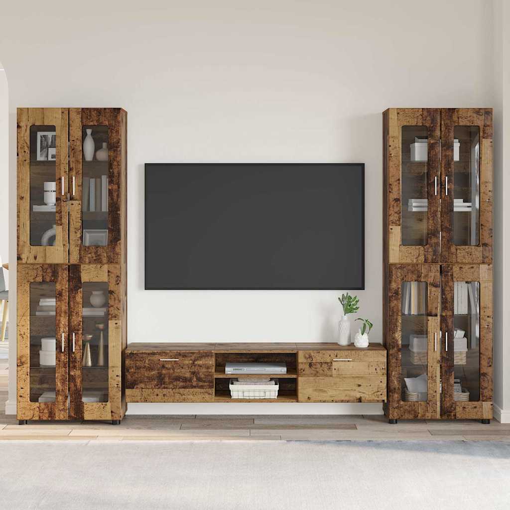 Credenza Con Porta Florin 88,5 X 30,5 X 73 Cm Legno Vecchio