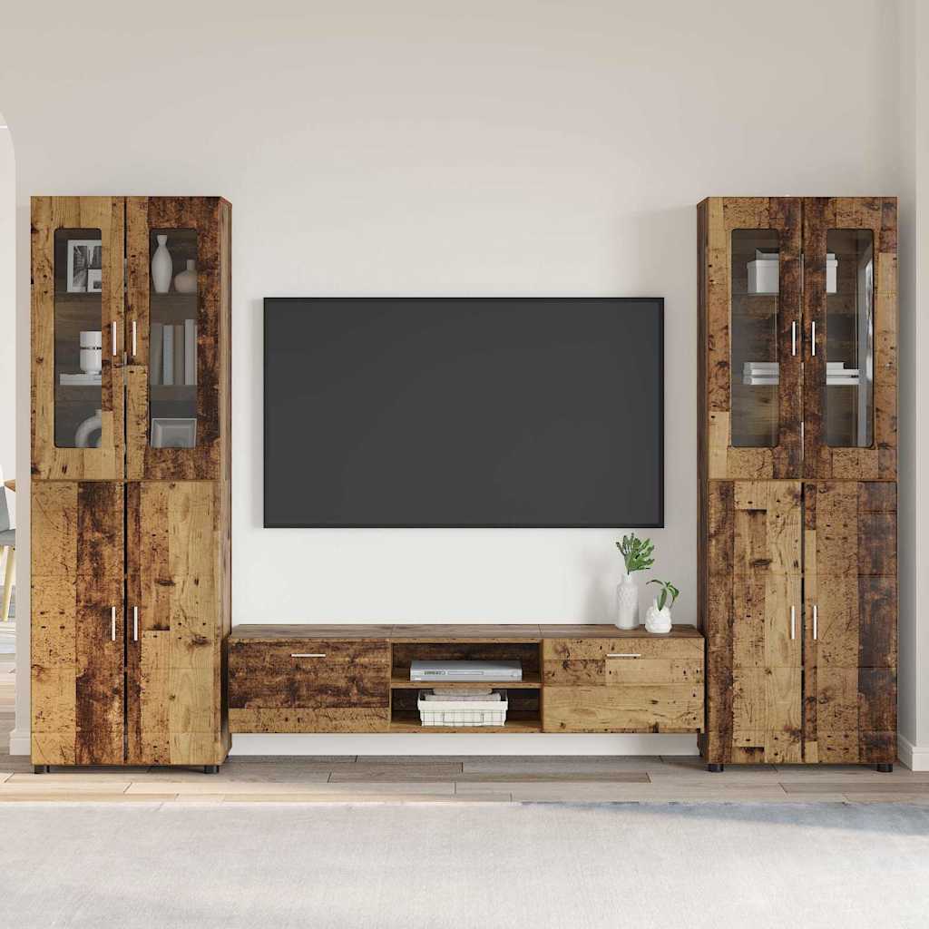 Credenza Con Porta Florin 88,5 X 30,5 X 73 Cm Legno Vecchio