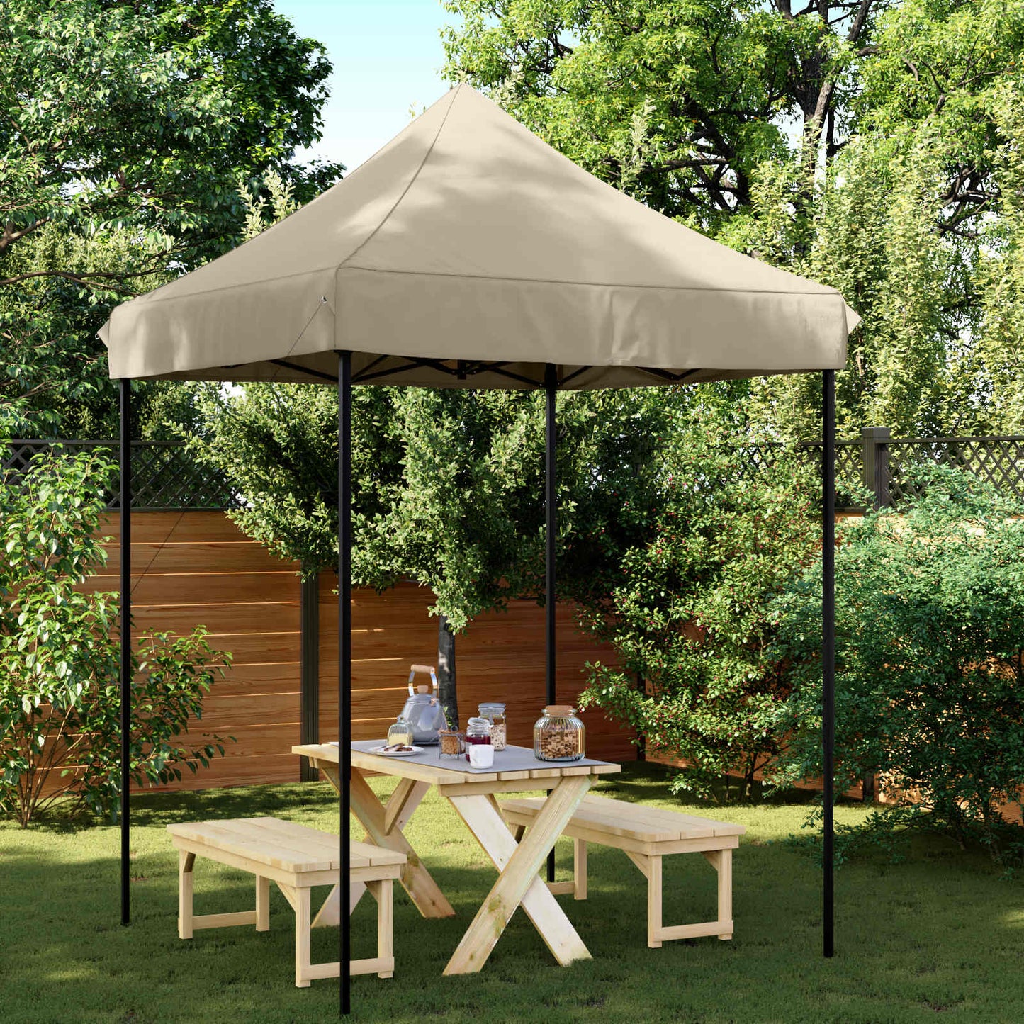 Tenda Party 200 X 200 X 306 Cm Tessuto Oxford