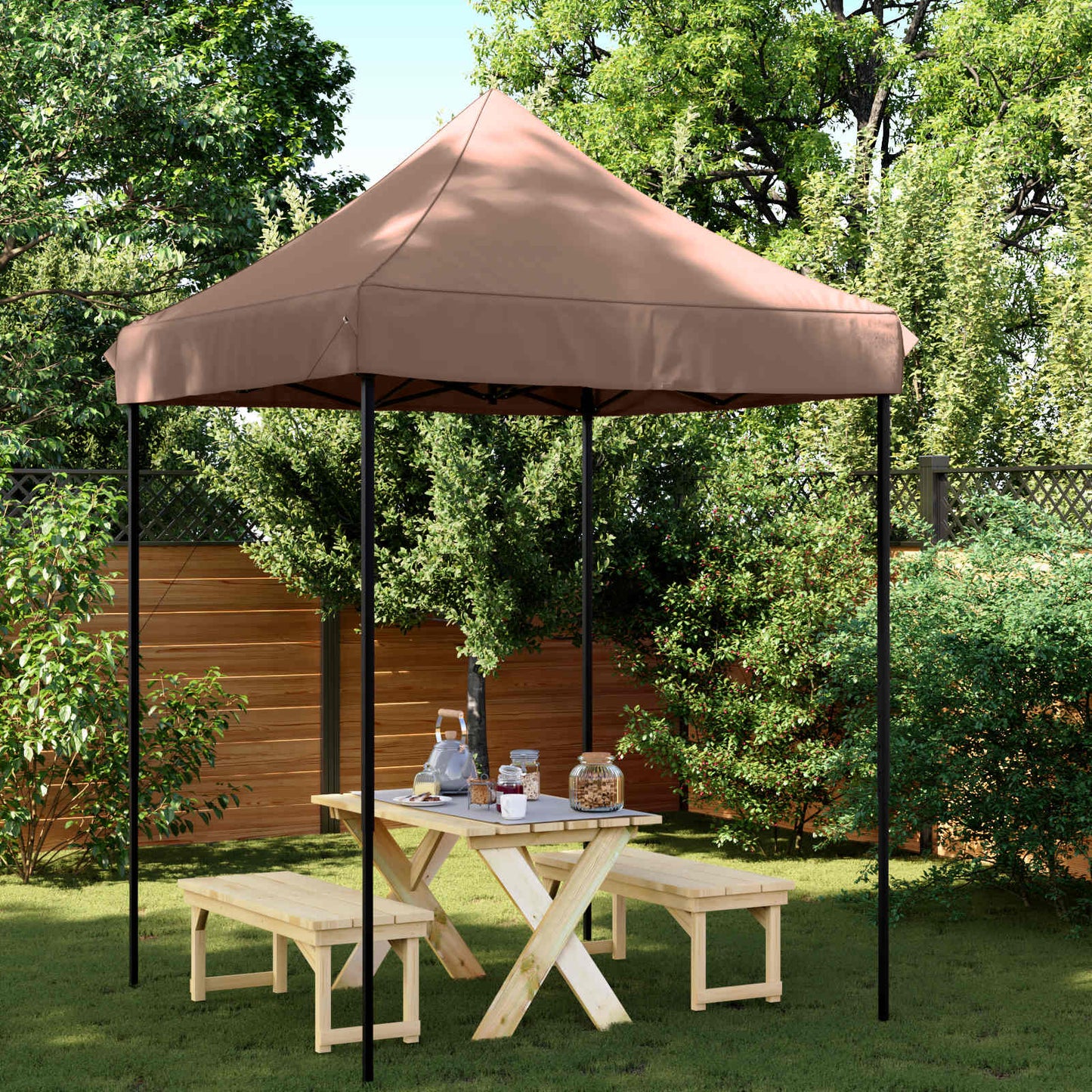 Tenda Party 200 X 200 X 306 Cm Tessuto Oxford