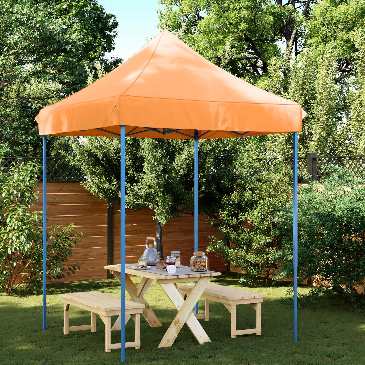 Tenda Party 200 X 200 X 306 Cm Tessuto Oxford