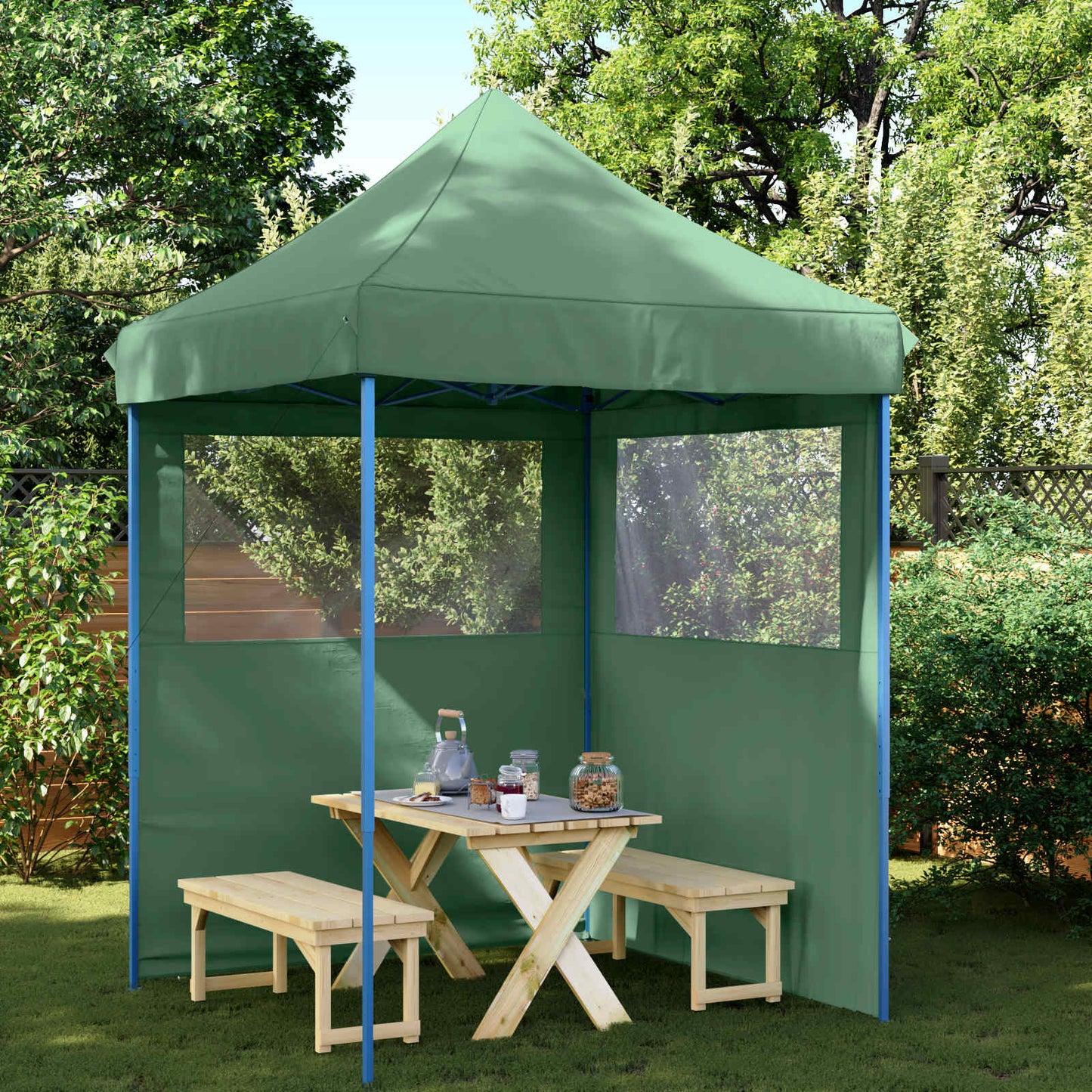 Tenda Party 200 X 200 X 306 Cm Tessuto Oxford