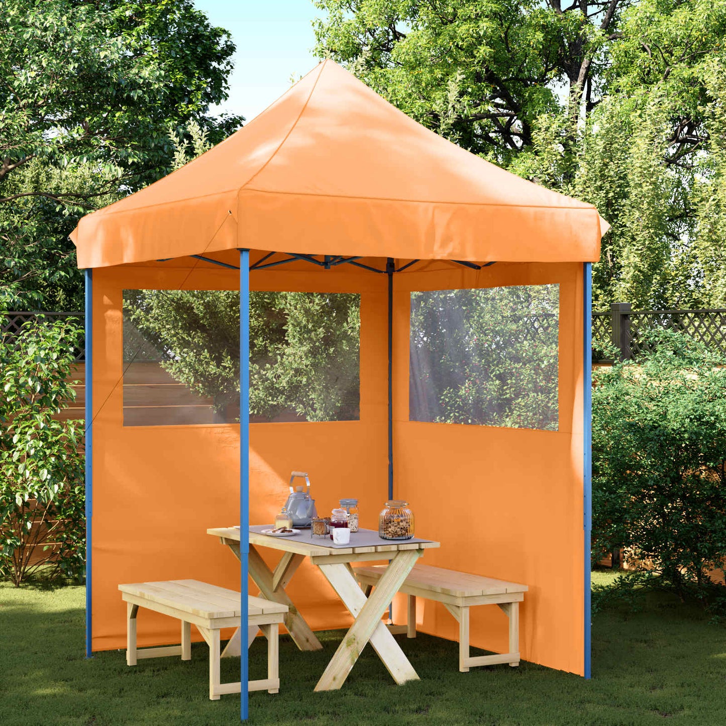 Tenda Party 200 X 200 X 306 Cm Tessuto Oxford