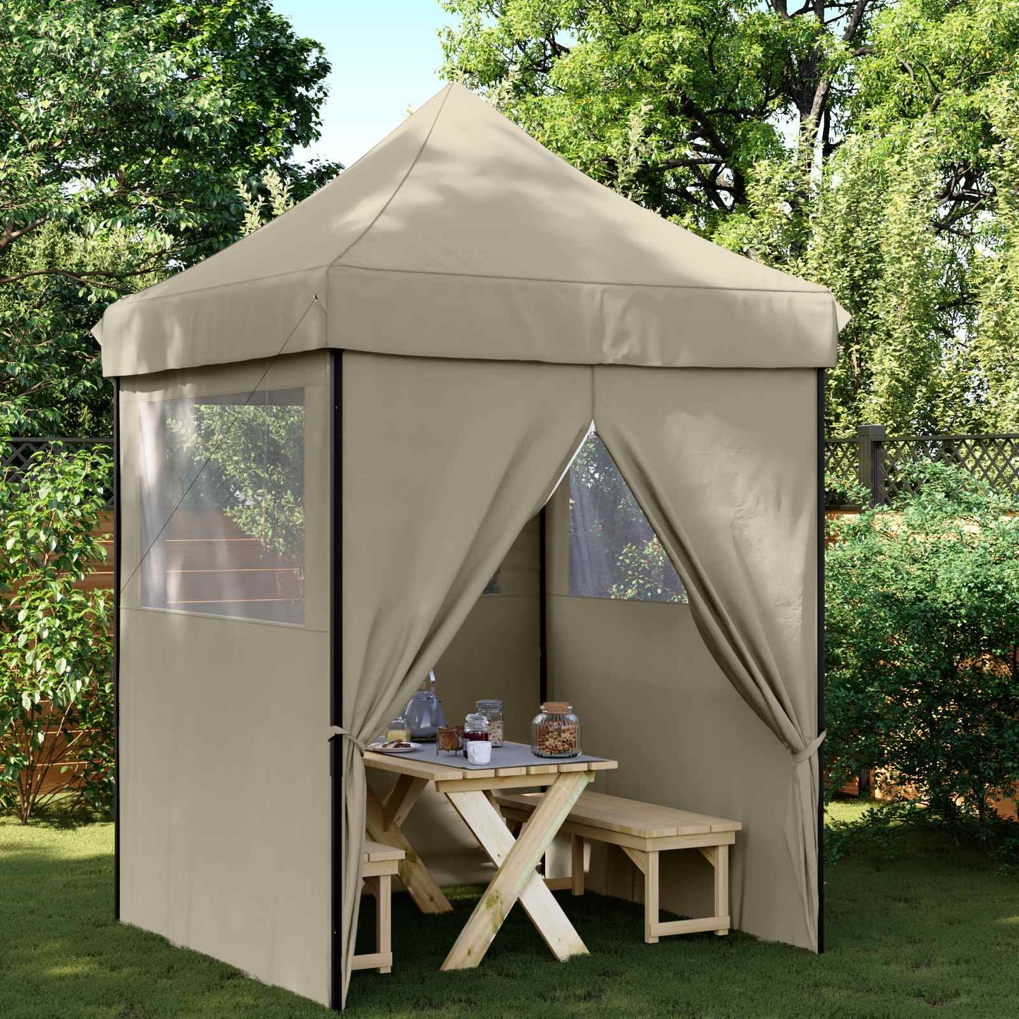 Tenda Party 200 X 200 X 306 Cm Tessuto Oxford