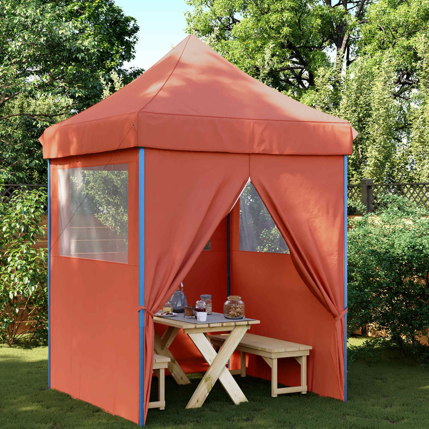 Tenda Party 200 X 200 X 306 Cm Tessuto Oxford
