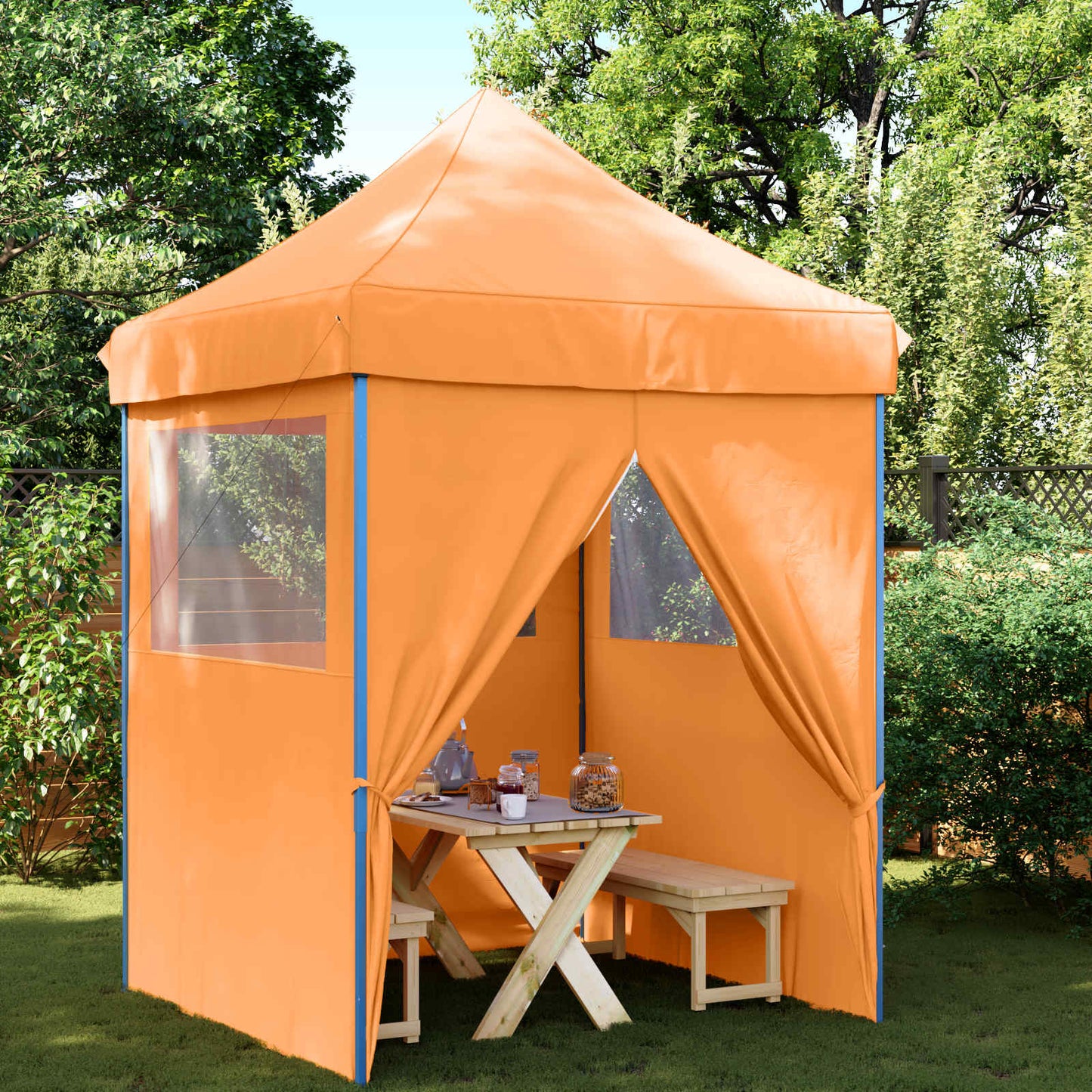 Tenda Party 200 X 200 X 306 Cm Tessuto Oxford