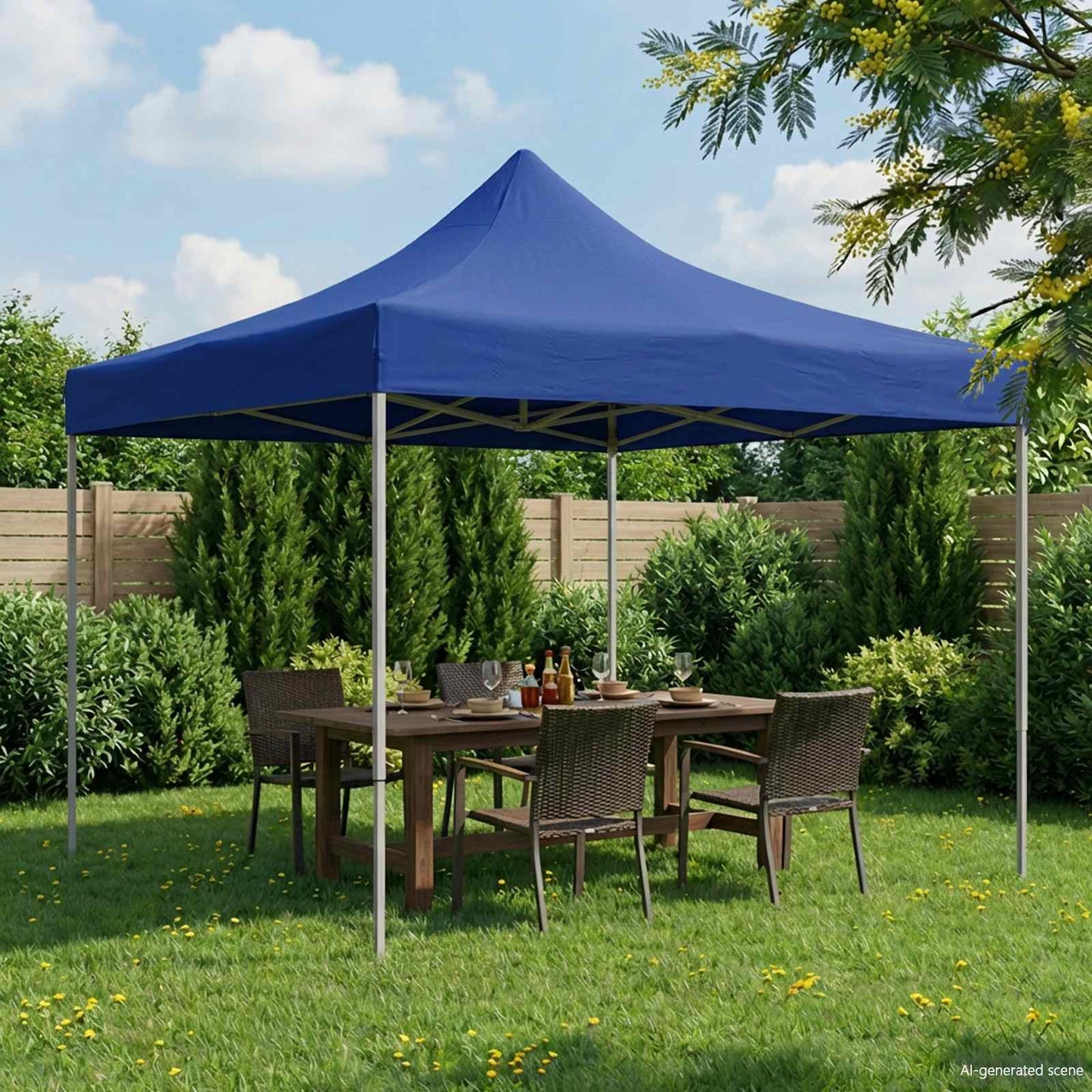 Tenda Party 292 X 292 X 315 Cm Tessuto Oxford