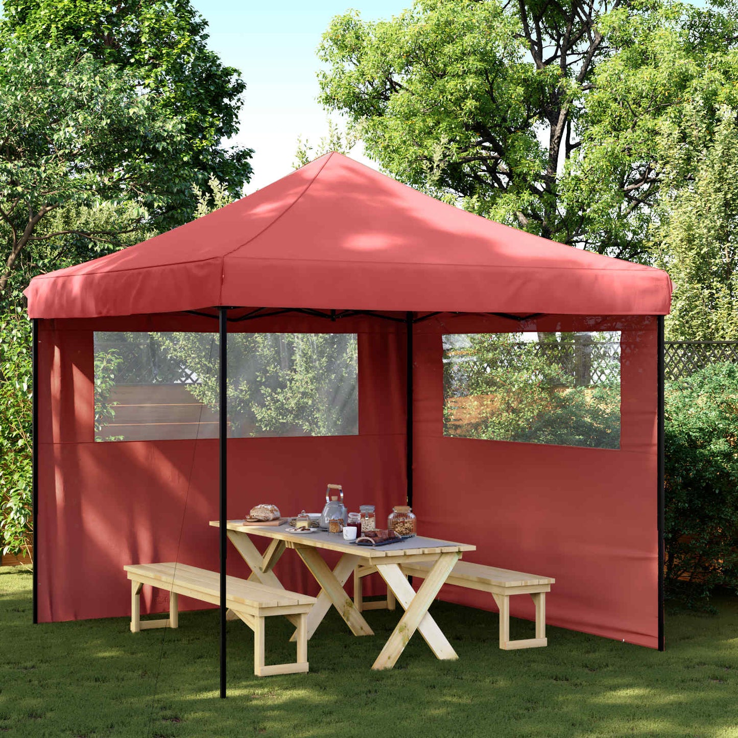 Tenda Party 292 X 292 X 315 Cm Tessuto Oxford