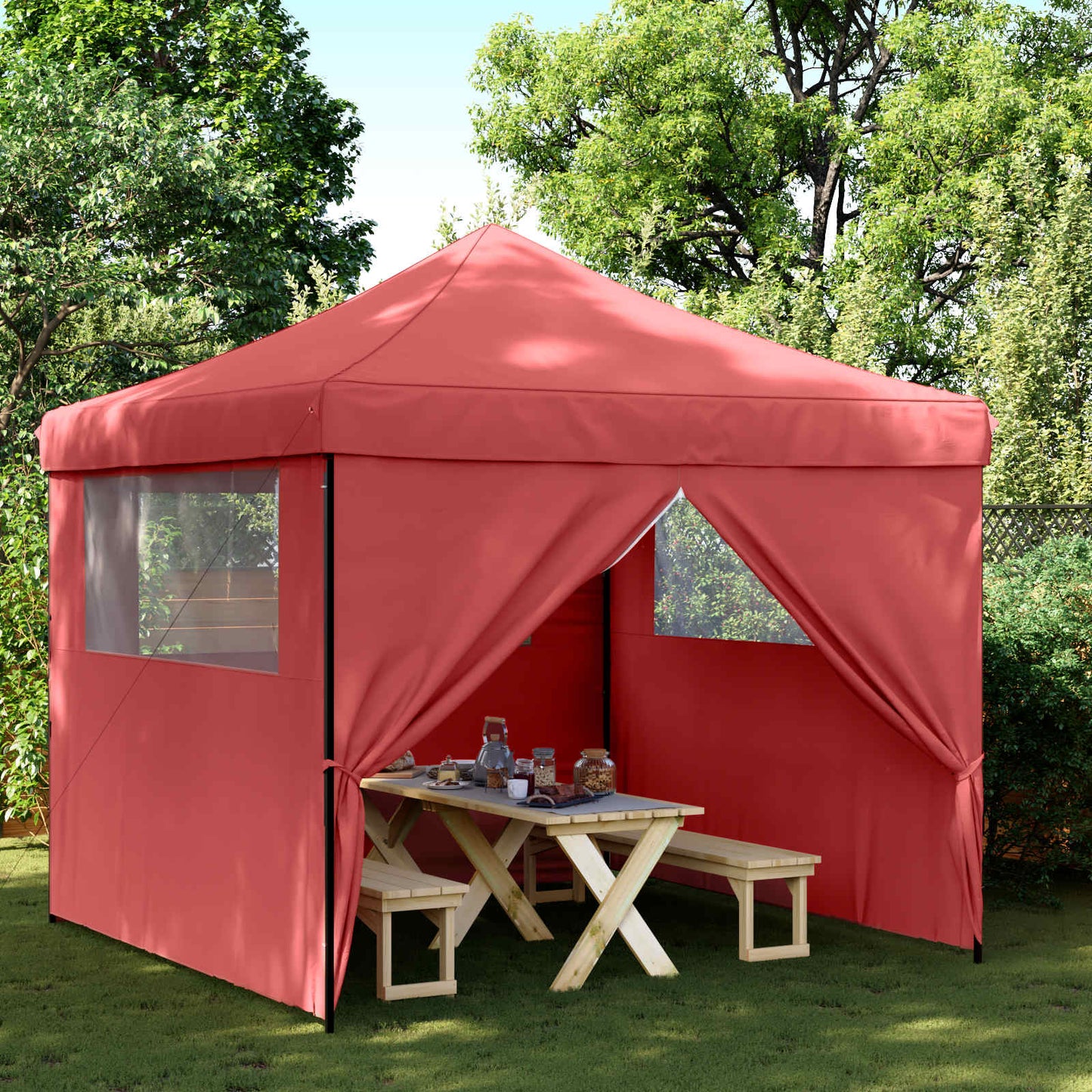 Tenda Party 292 X 292 X 315 Cm Tessuto Oxford