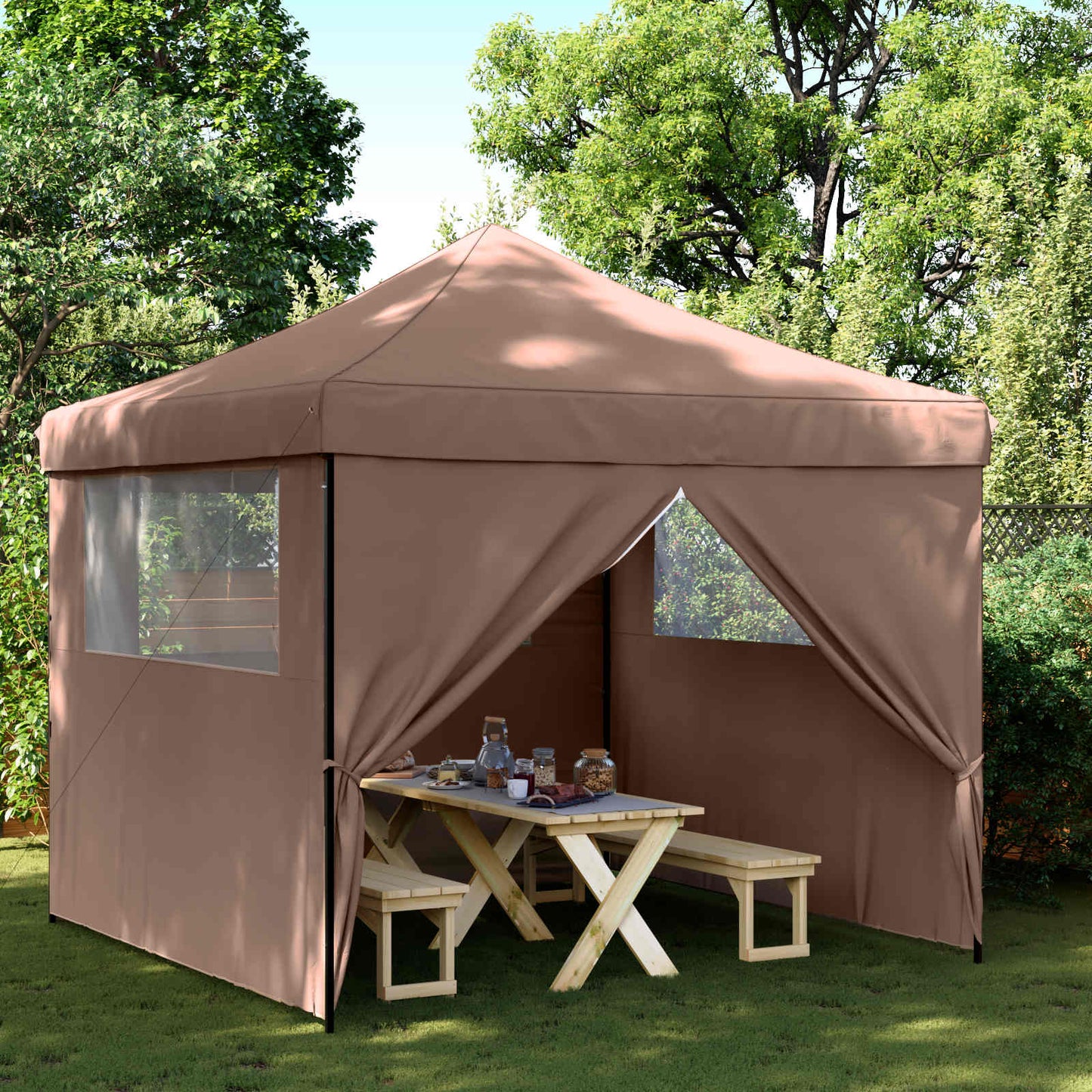 Tenda Party 292 X 292 X 315 Cm Tessuto Oxford