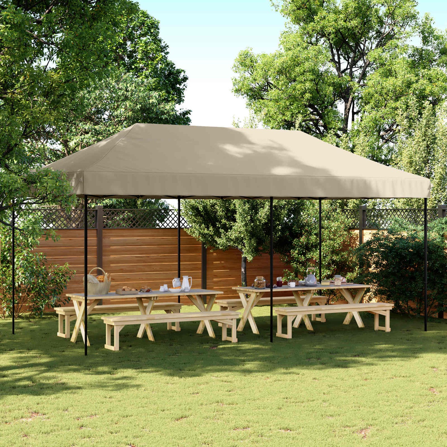 Tenda Party 292 X 580 X 315 Cm Tessuto Oxford