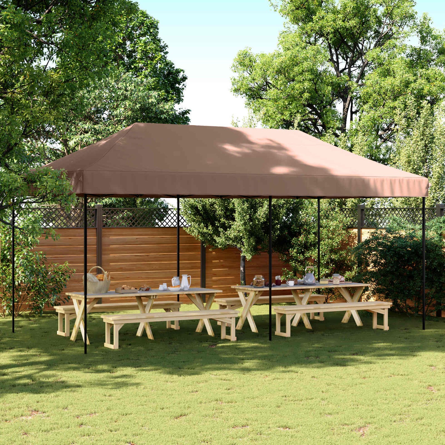 Tenda Party 292 X 580 X 315 Cm Tessuto Oxford