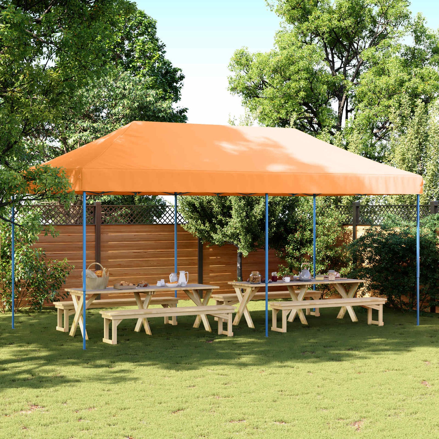Tenda Party 292 X 580 X 315 Cm Tessuto Oxford