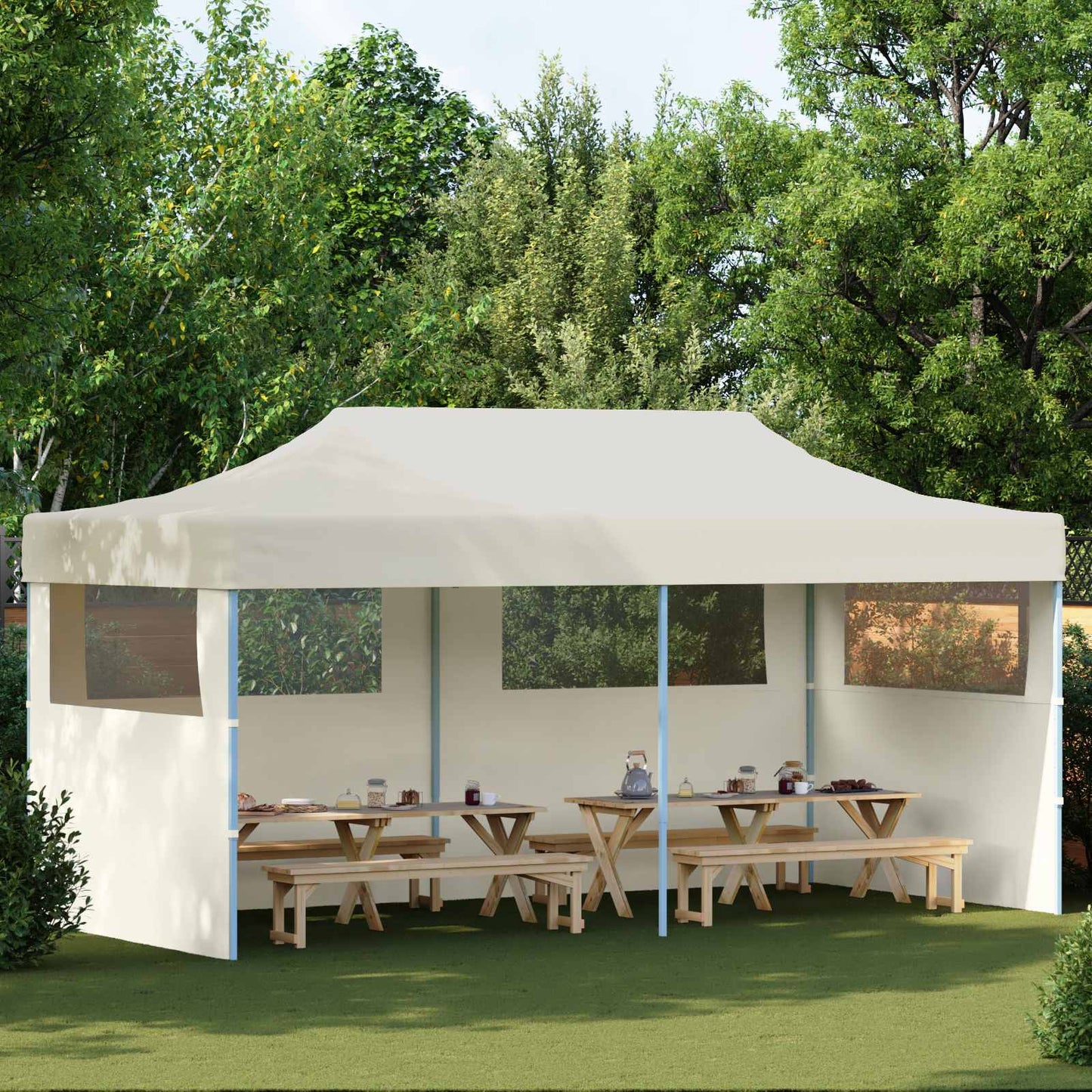Tenda Party 292 X 580 X 315 Cm Tessuto Oxford