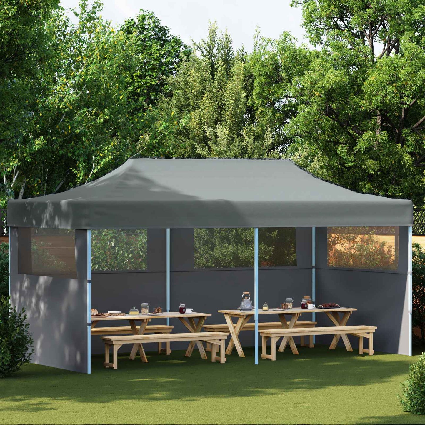 Tenda Party 292 X 580 X 315 Cm Tessuto Oxford