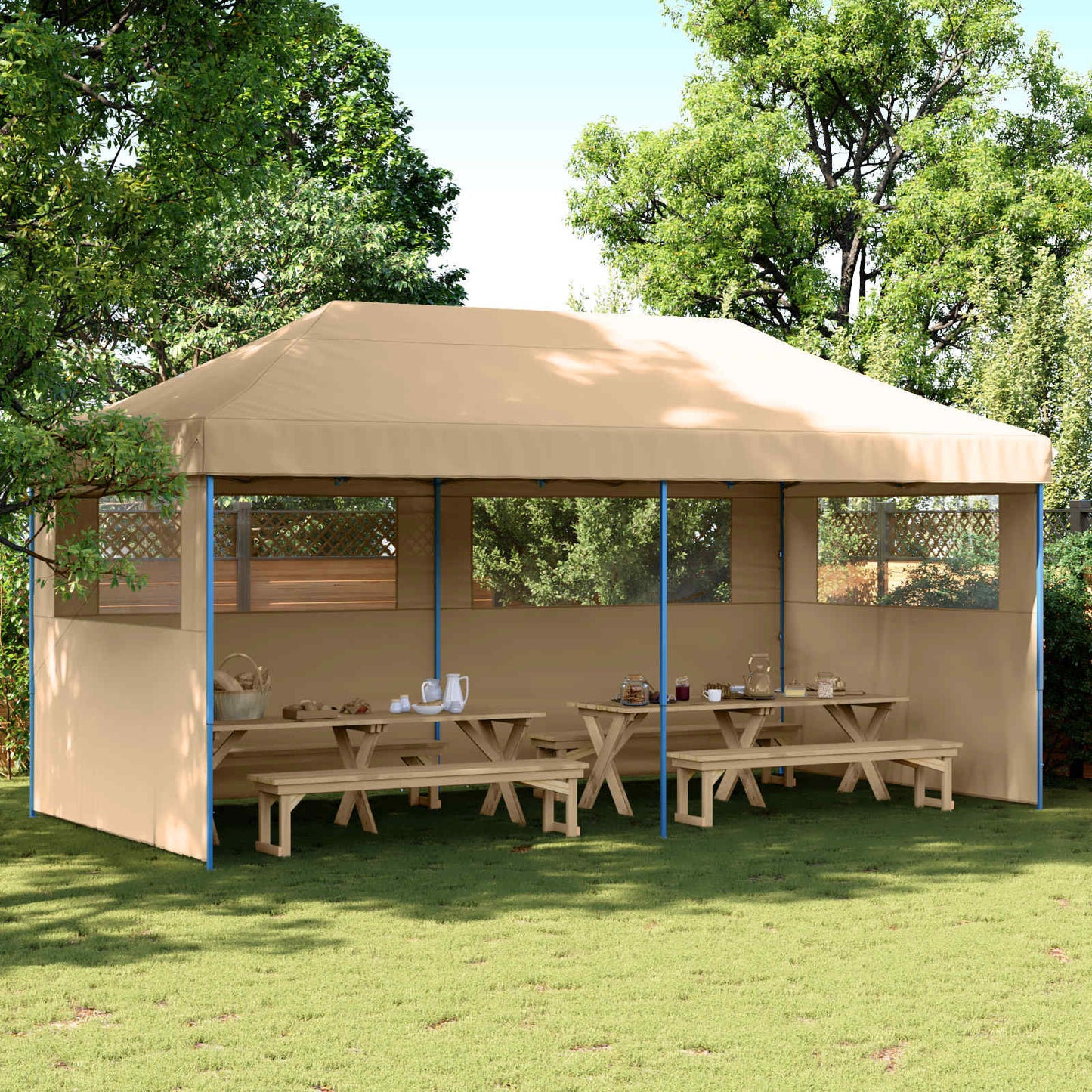 Tenda Party 292 X 580 X 315 Cm Tessuto Oxford
