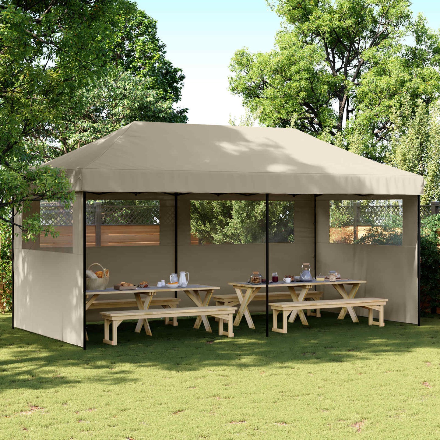 Tenda Party 292 X 580 X 315 Cm Tessuto Oxford