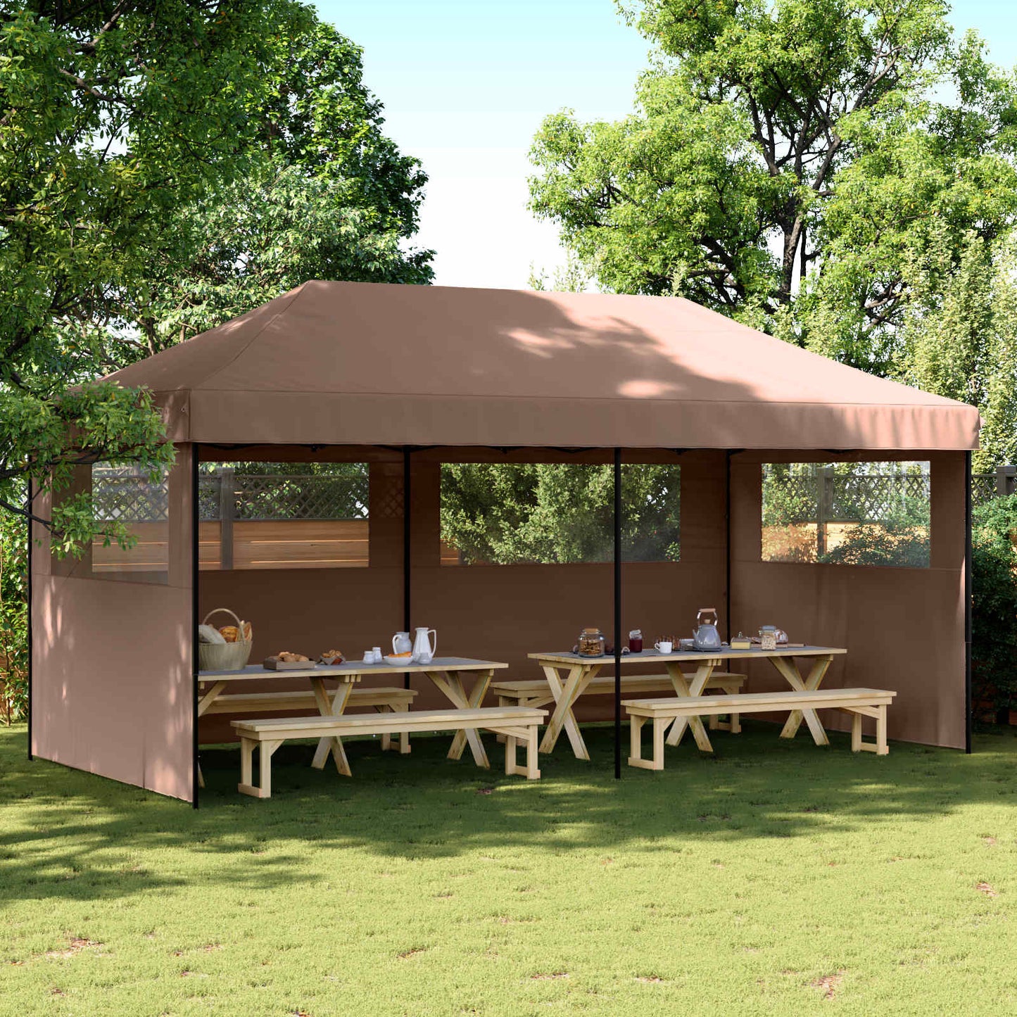 Tenda Party 292 X 580 X 315 Cm Tessuto Oxford