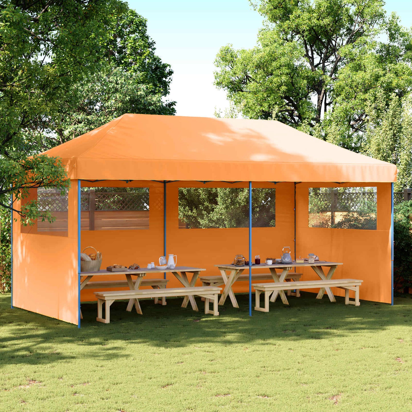 Tenda Party 292 X 580 X 315 Cm Tessuto Oxford