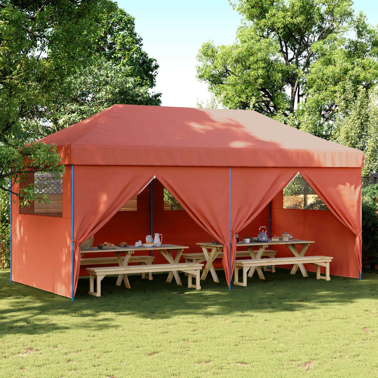 Tenda Party 292 X 580 X 315 Cm Tessuto Oxford