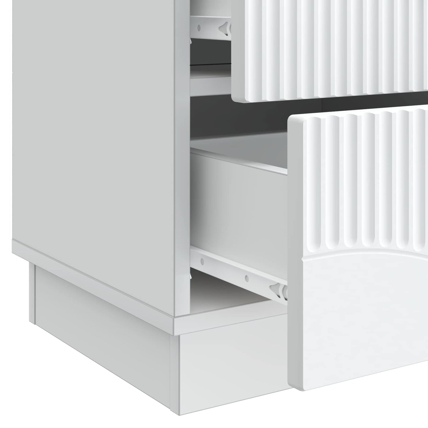 Armadio Da Notte Con Cassetto 2 Pcs 43 X 34,5 X 44,5 Cm