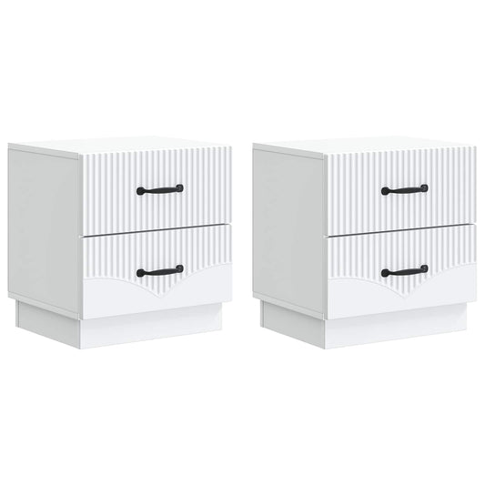 Armadio Da Notte Con Cassetto 2 Pcs 43 X 34,5 X 44,5 Cm