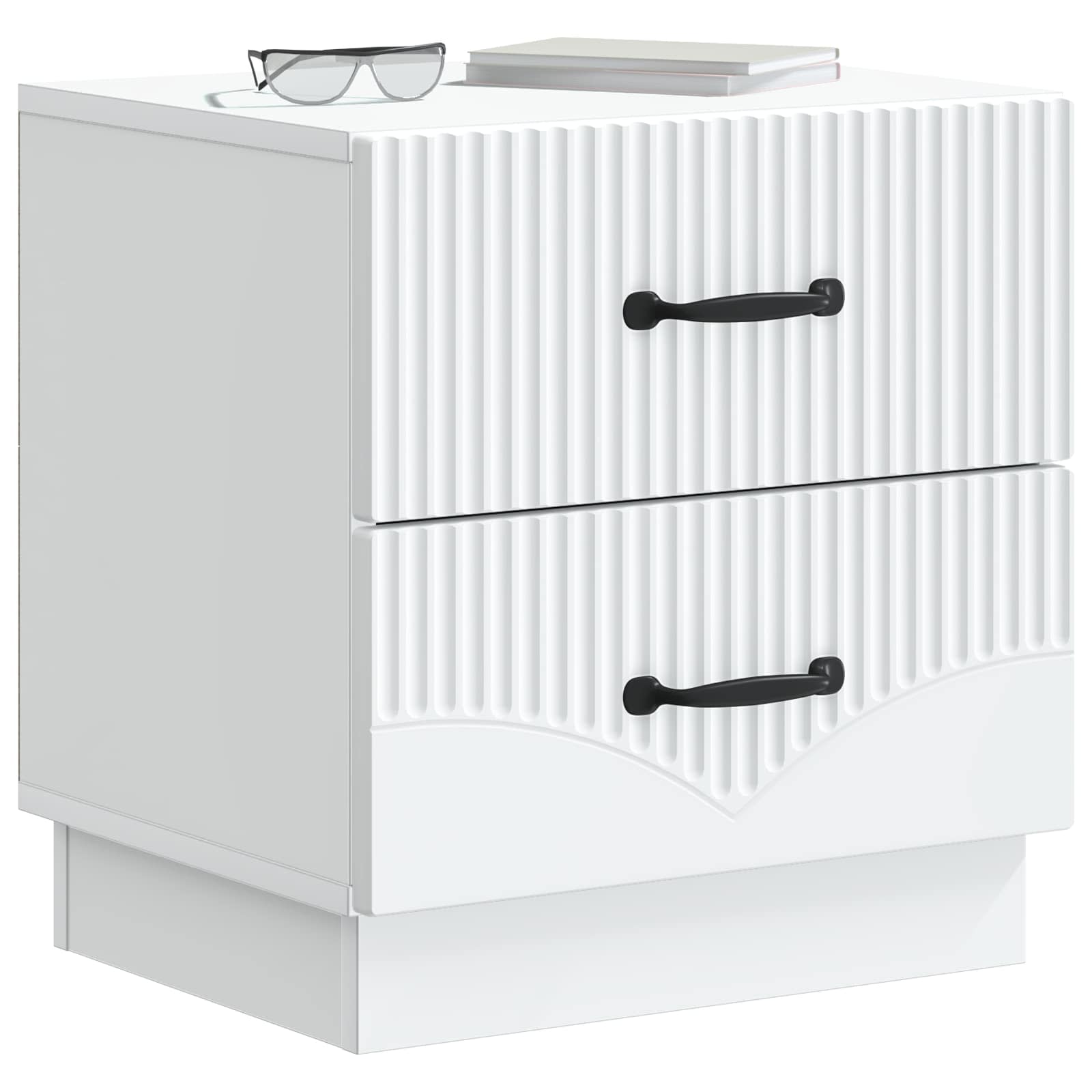 Armadio Da Notte Con Cassetto 2 Pcs 43 X 34,5 X 44,5 Cm
