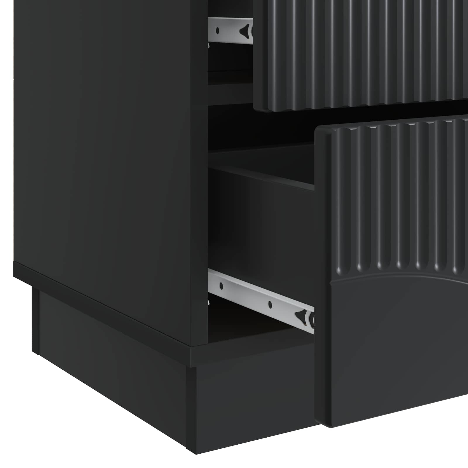 Armadio Da Notte Con Cassetto 2 Pcs 43 X 34,5 X 44,5 Cm