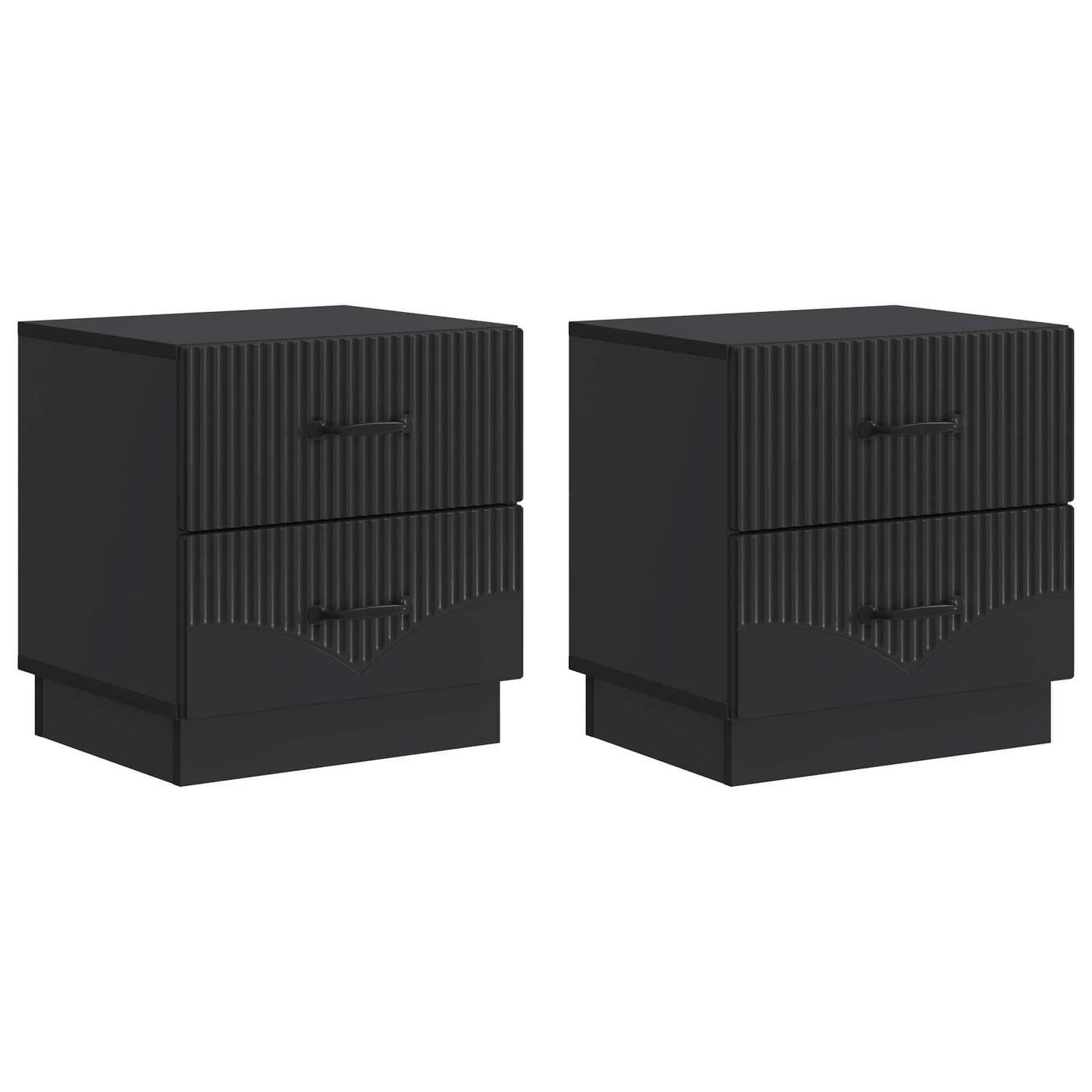 Armadio Da Notte Con Cassetto 2 Pcs 43 X 34,5 X 44,5 Cm