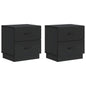 Armadio Da Notte Con Cassetto 2 Pcs 43 X 34,5 X 44,5 Cm