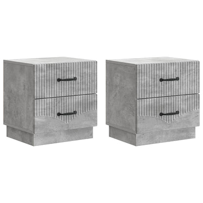 Armadio Da Notte 2 Pcs 43 X 34,5 X 44,5 Cm