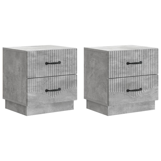 Armadio Da Notte 2 Pcs 43 X 34,5 X 44,5 Cm