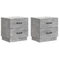 Armadio Da Notte 2 Pcs 43 X 34,5 X 44,5 Cm