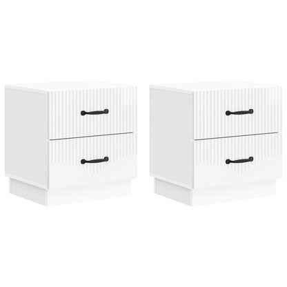 Armadio Da Notte 2 Pcs 43 X 34,5 X 44,5 Cm