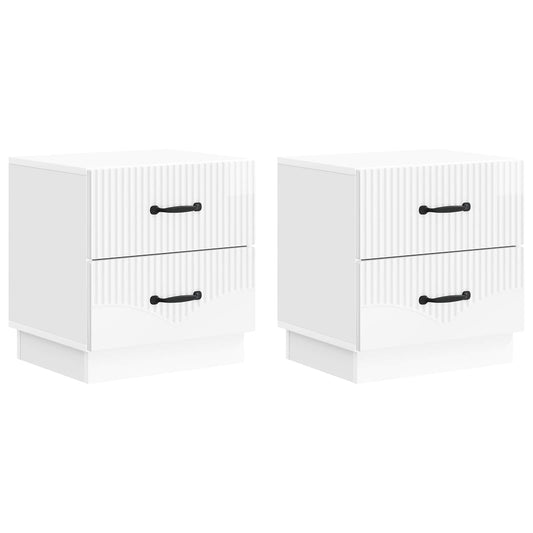Armadio Da Notte 2 Pcs 43 X 34,5 X 44,5 Cm