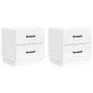 Armadio Da Notte 2 Pcs 43 X 34,5 X 44,5 Cm