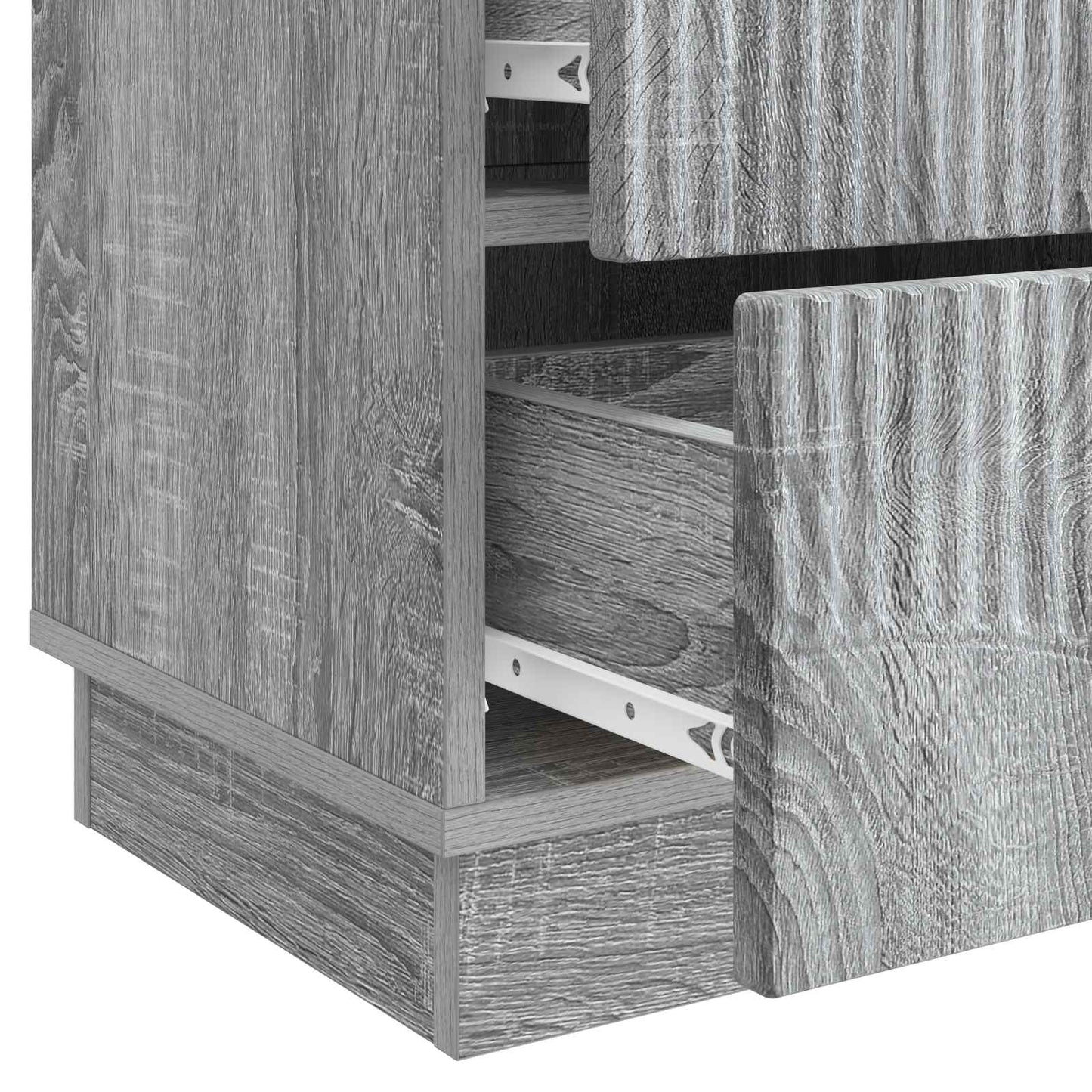 Armadio Da Notte 2 Pcs 43 X 34,5 X 44,5 Cm