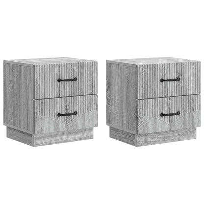Armadio Da Notte 2 Pcs 43 X 34,5 X 44,5 Cm