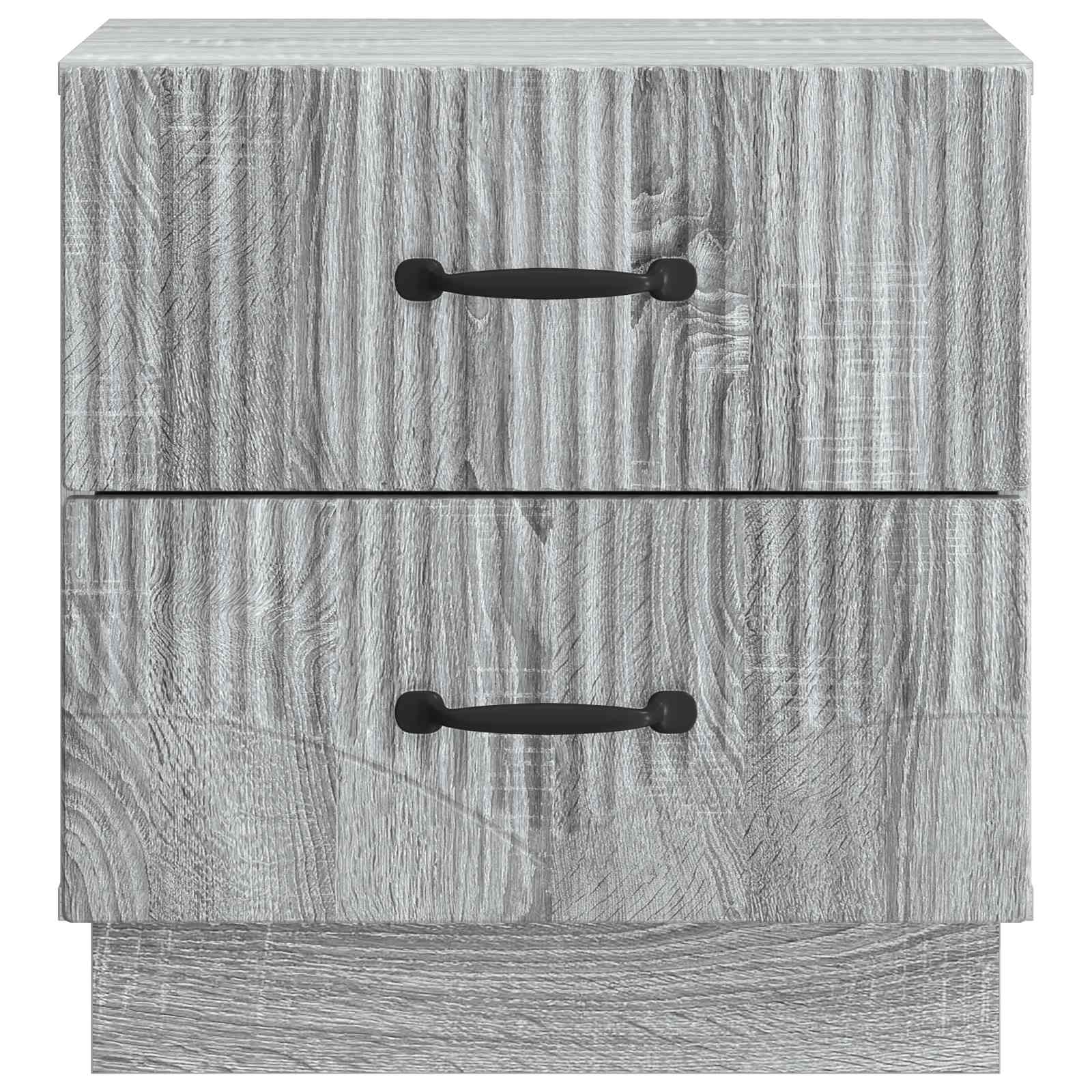 Armadio Da Notte 2 Pcs 43 X 34,5 X 44,5 Cm