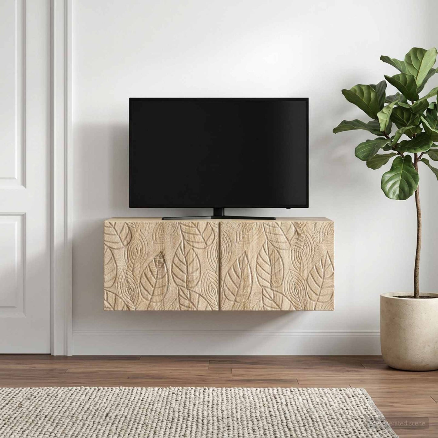 Mobile Porta Tv Da Muro 78,5 X 41 X 30 Cm
