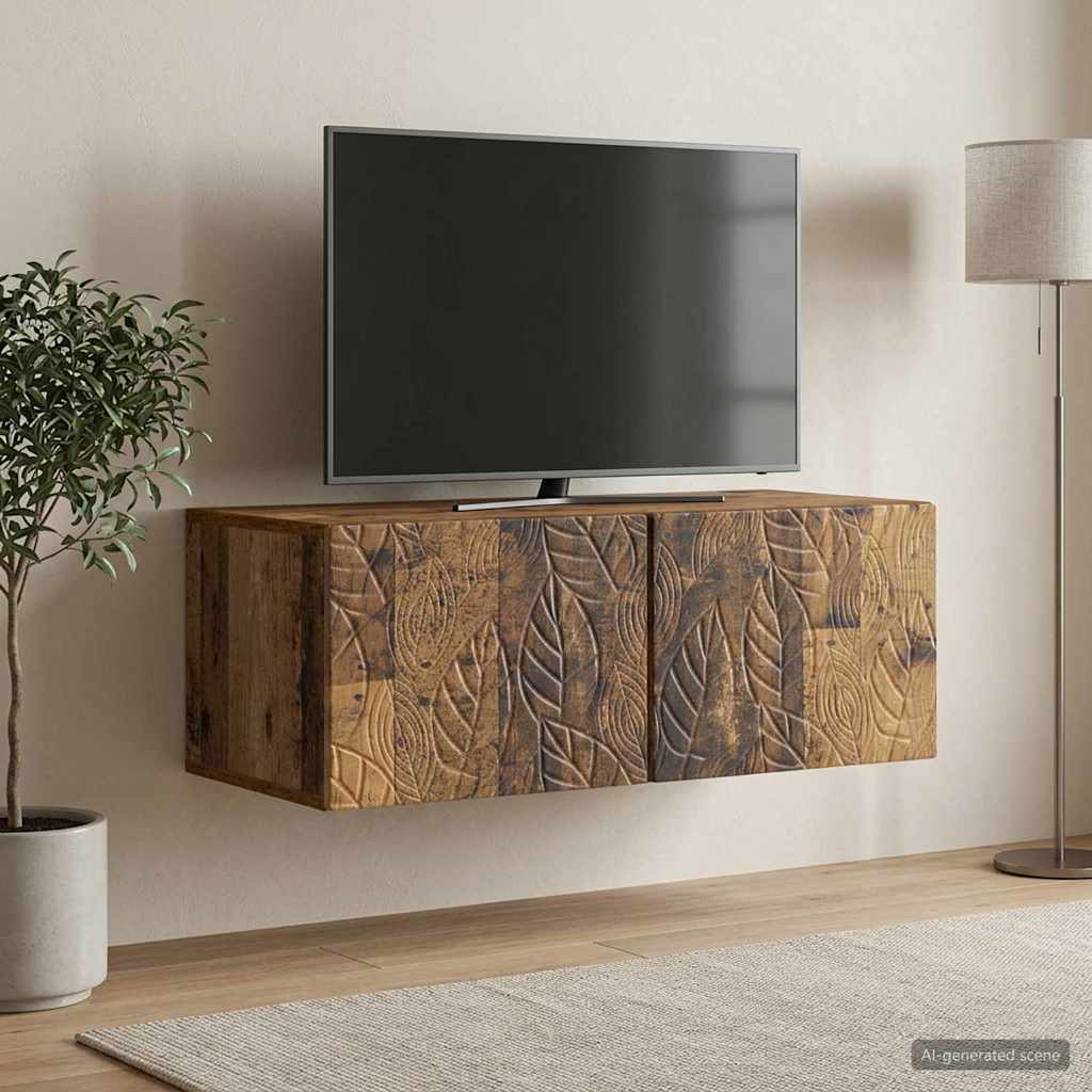 Mobile Porta Tv Da Muro 78,5 X 41 X 30 Cm