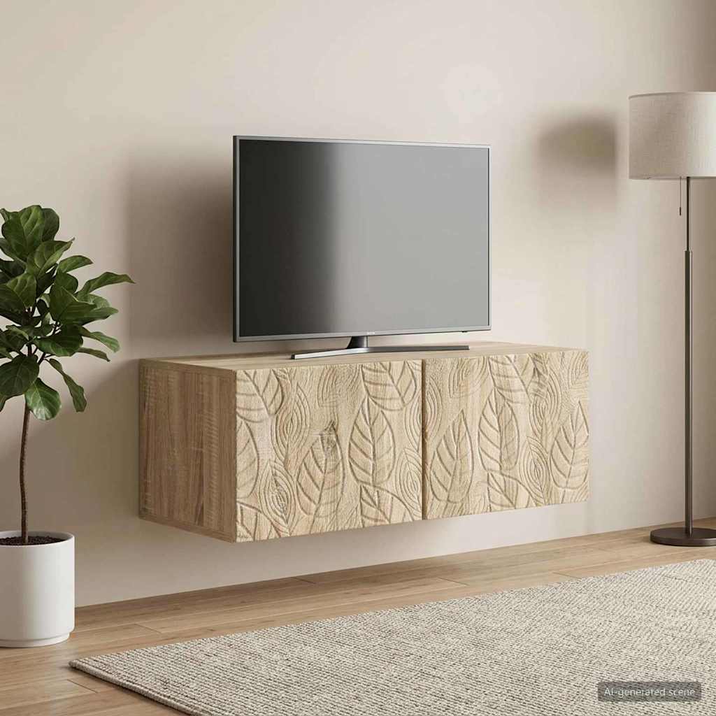 Mobile Porta Tv Da Muro 78,5 X 41 X 30 Cm