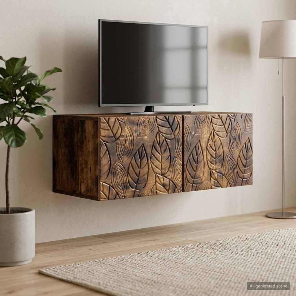 Mobile Porta Tv Da Muro 78,5 X 41 X 30 Cm
