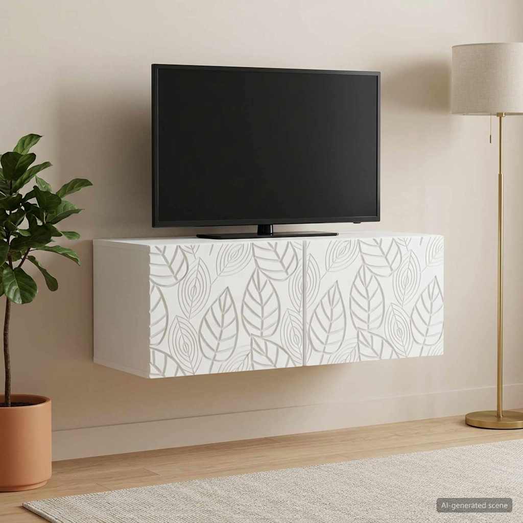 Mobile Porta Tv Da Muro 78,5 X 41 X 30 Cm